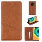 For Huawei Mate 30 MUXMA MX109 Horizontal Flip Leather Case with Holder & Card Slot & Wallet(Brown) - 1