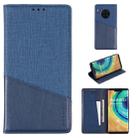 For Huawei Mate 30 Pro MUXMA MX109 Horizontal Flip Leather Case with Holder & Card Slot & Wallet(Blue) - 1