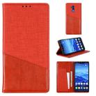 For Huawei Mate 20 Lite MUXMA MX109 Horizontal Flip Leather Case with Holder & Card Slot & Wallet(Red) - 1