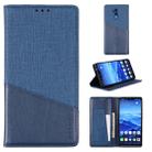 For Huawei Mate 20 Lite MUXMA MX109 Horizontal Flip Leather Case with Holder & Card Slot & Wallet(Blue) - 1