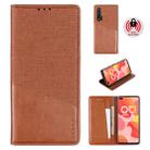 For Huawei Nova 6 MUXMA MX109 Horizontal Flip Leather Case with Holder & Card Slot & Wallet(Brown) - 1