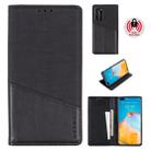 For Huawei P40 MUXMA MX109 Horizontal Flip Leather Case with Holder & Card Slot & Wallet(Black) - 1