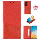 For Huawei P40 Pro MUXMA MX109 Horizontal Flip Leather Case with Holder & Card Slot & Wallet(Red) - 1