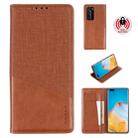 For Huawei P40 Pro MUXMA MX109 Horizontal Flip Leather Case with Holder & Card Slot & Wallet(Brown) - 1