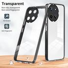 For Realme 11 3 in 1 Clear TPU Color PC Frame Phone Case(Black) - 2