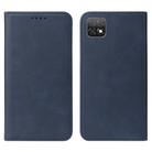 For Wiko T3 Magnetic Closure Leather Phone Case(Blue) - 2