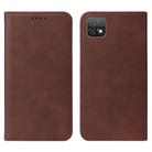 For Wiko T3 Magnetic Closure Leather Phone Case(Brown) - 2