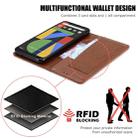 For Google Pixel 4 MUXMA MX109 Horizontal Flip Leather Case with Holder & Card Slot & Wallet(Brown) - 6