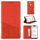 For Google Pixel 3 XL MUXMA MX109 Horizontal Flip Leather Case with Holder & Card Slot & Wallet(Red) - 1