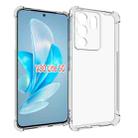 For vivo V30 Lite 5G Shockproof Non-slip Thickening TPU Phone Case(Transparent) - 1