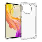 For vivo Y38 5G Shockproof Non-slip Thickening TPU Phone Case(Transparent) - 1