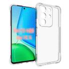 For vivo Y29 4G / T4x 5G Shockproof Non-slip Thickening TPU Phone Case(Transparent) - 1