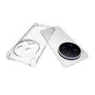 For vivo X200 Ultra Shockproof Non-slip Thickening TPU Phone Case(Transparent) - 3