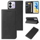 For CUBOT Note 40 Magnetic Closure Leather Phone Case(Black) - 1