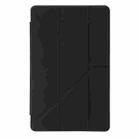 For Xiaomi Redmi Pad SE Deformation Silicone Leather Tablet Case(Black) - 2