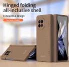 For vivo X Fold2 Extraordinary Series Hinged Folding Full Phone Case(Coffee) - 2
