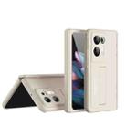 For OPPO Find N2 Extraordinary Series Hinged Folding Full Phone Case(White) - 1