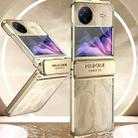 For vivo X Flip Angel Wings Electroplated Frosted Phone Case(Silver) - 2