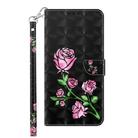 For Motorola Moto G Power 2023 3D Painted Leather Phone Case(Rose) - 2