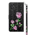 For Motorola Moto G Power 2023 3D Painted Leather Phone Case(Rose) - 3