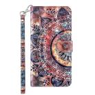 For Motorola Moto G Power 2023 3D Painted Leather Phone Case(Colorful Mandala) - 2