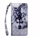 For Motorola Moto G Power 2023 3D Painted Leather Phone Case(Husky) - 2