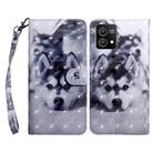 For Motorola Moto G Stylus 5G 2023 3D Painted Leather Phone Case(Husky) - 1