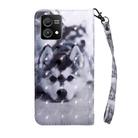 For Motorola Moto G Stylus 5G 2023 3D Painted Leather Phone Case(Husky) - 3