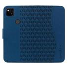 For Google Pixel 4a 4G Business Diamond Buckle Leather Phone Case with Lanyard(Royal Blue) - 3