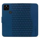 For Google Pixel 4a 5G Business Diamond Buckle Leather Phone Case with Lanyard(Royal Blue) - 3