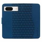 For Google Pixel 8 Business Diamond Buckle Leather Phone Case with Lanyard(Royal Blue) - 3