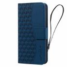 For Google Pixel 9 Pro XL Business Diamond Buckle Leather Phone Case with Lanyard(Royal Blue) - 2