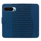 For Google Pixel 9 Pro XL Business Diamond Buckle Leather Phone Case with Lanyard(Royal Blue) - 3