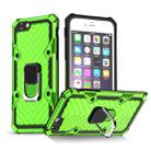 For iPhone 6 / 6s Cool Armor PC+TPU Shockproof Case with 360 Degree Rotation Ring Holder(Green) - 1
