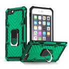 For iPhone 6 / 6s Cool Armor PC+TPU Shockproof Case with 360 Degree Rotation Ring Holder(Dark Green) - 1