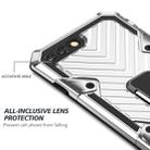 For iPhone 8 Plus / 7 Plus Cool Armor PC+TPU Shockproof Case with 360 Degree Rotation Ring Holder(Silver) - 5