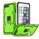 For iPhone 8 Plus / 7 Plus Cool Armor PC+TPU Shockproof Case with 360 Degree Rotation Ring Holder(Green) - 1