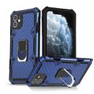 For iPhone 11 Cool Armor PC+TPU Shockproof Case with 360 Degree Rotation Ring Holder(Blue) - 1