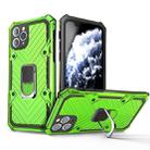 For iPhone 11 Pro Cool Armor PC+TPU Shockproof Case with 360 Degree Rotation Ring Holder(Green) - 1