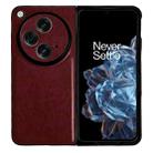 For OPPO Find N3 / OnePlus Open Crazy Horse Texture PU + PC Phone Case(Red) - 1