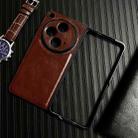For OPPO Find N3 / OnePlus Open Crazy Horse Texture PU + PC Phone Case(Red) - 2
