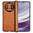 For Huawei Mate X5 Crazy Horse Texture Hinge Shockproof Protective Phone Case(Orange) - 1