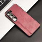 For vivo V40 Lite 4G / 5G IDN Cow Pattern Sewing Back Cover Phone Case(Red) - 2