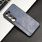 For vivo V40 Lite 4G / 5G IDN Cow Pattern Sewing Back Cover Phone Case(Blue) - 2