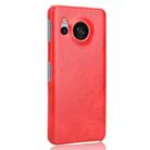 For Sharp Aquos Sense8 Litchi Texture Back Cover Phone Case(Red) - 3