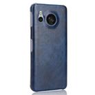 For Sharp Aquos Sense8 Litchi Texture Back Cover Phone Case(Blue) - 3