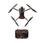 For DJI Mini 4 Pro / RC-N2 Drone Body Remote Control Protective Sticker(Orange Light Weapon) - 1