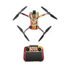 For DJI Mini 4 Pro / RC 2 Drone Body Remote Control Protective Sticker(Red Graffiti) - 1