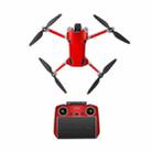 For DJI Mini 4 Pro / RC 2 Drone Body Remote Control Protective Sticker(Aurora Red) - 1