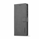 For Honor X8b LC.IMEEKE Calf Texture Leather Phone Case(Grey) - 2